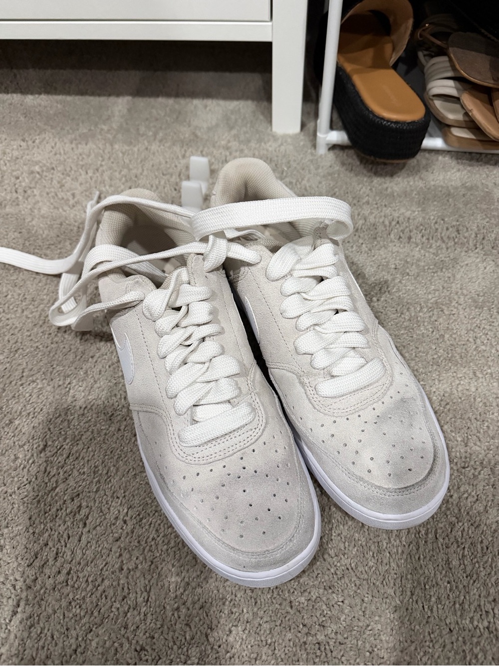 Nike Women's Low-Top Sneakers in Off-White